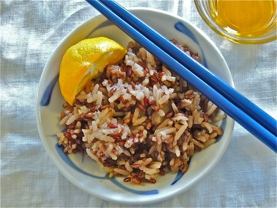 Genmaicha pilaf