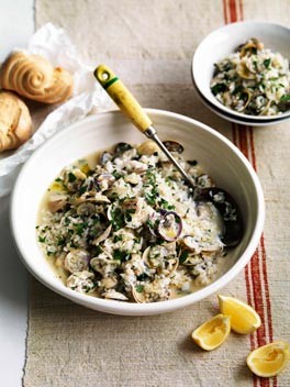 Genovese vongole with rice