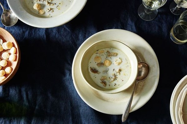 George Cowan's oyster stew