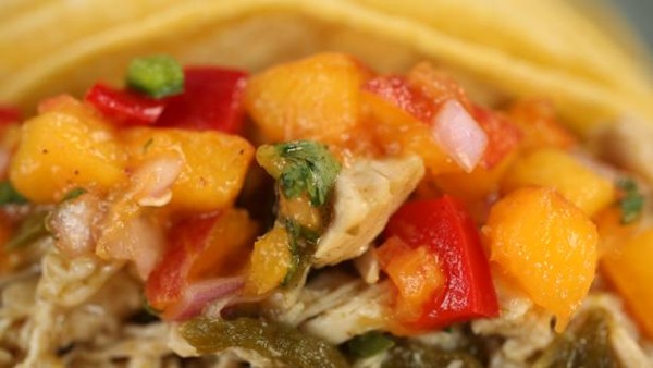 Georgia peach salsa