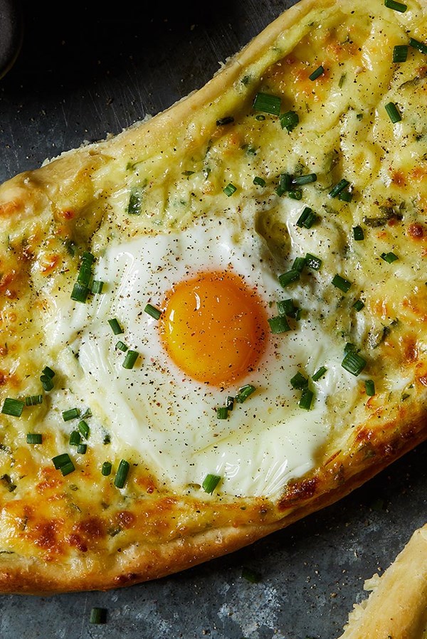 Georgian feast bread (Khachapuri)