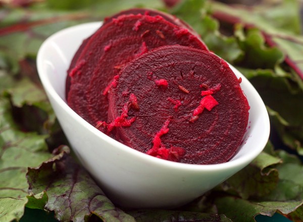 German beet-horseradish salad (Rote bete salat)