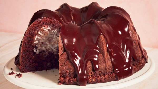 German chocolate bundt cake