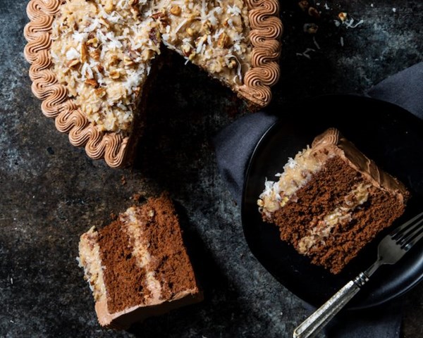 German chocolate cake