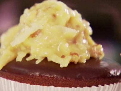 German chocolate cupcakes