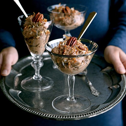 German chocolate mousse