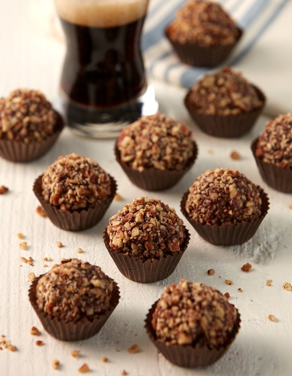 German chocolate stout truffles