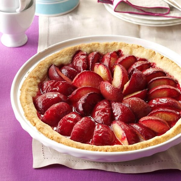 German plum tart