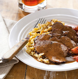 German pot roast (Sauerbraten)