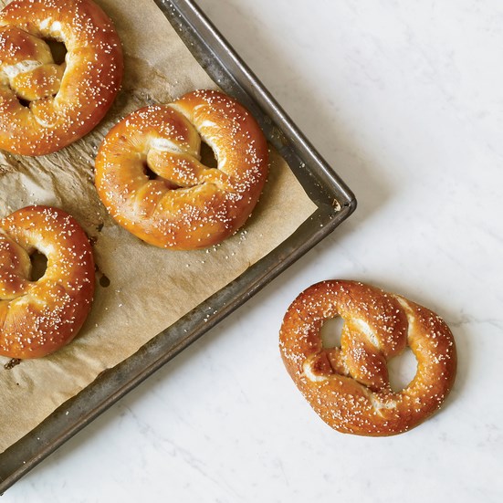 German-style pretzels [Hans Röckenwagner]