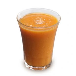 "Get your orange" flax smoothie