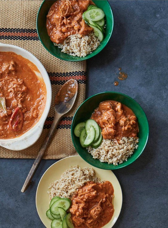 Ghanaian chicken & peanut stew