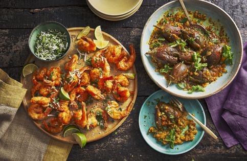 Ghati masala prawns