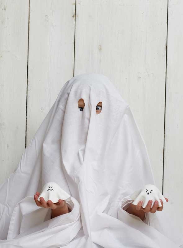 Ghost cupcakes