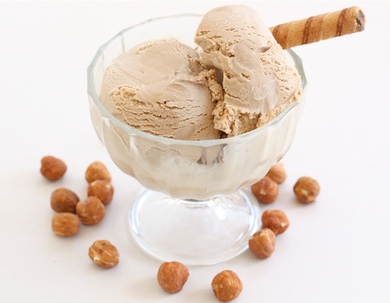 Gianduja gelato 