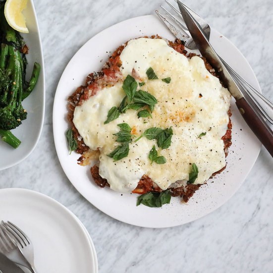 Giant chicken Parmesan