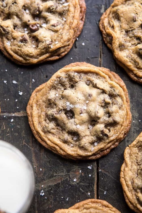 Giant chocolate chip cookies