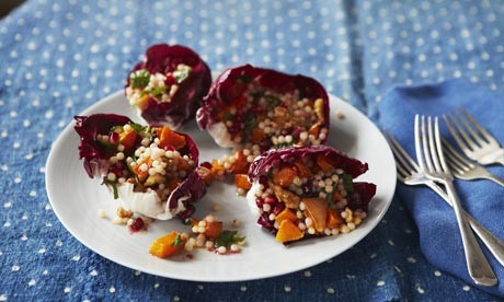 Giant couscous, butternut and walnut