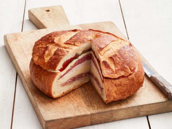 Giant deli sandwich