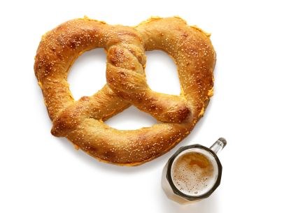 Giant pretzel
