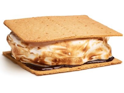 Giant s'more cake