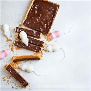 Giant Twix tart