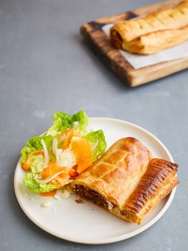 Giant veggie puff roll
