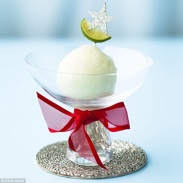 Gin & tonic sorbet
