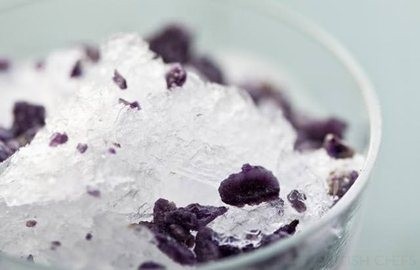 Gin and tonic granita