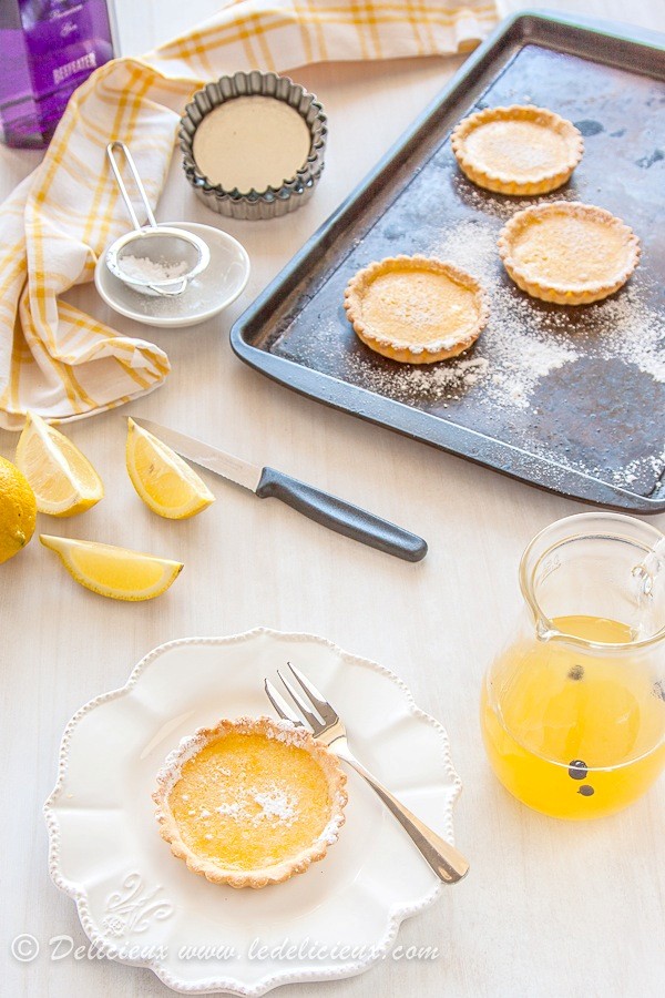 Gin and tonic tart