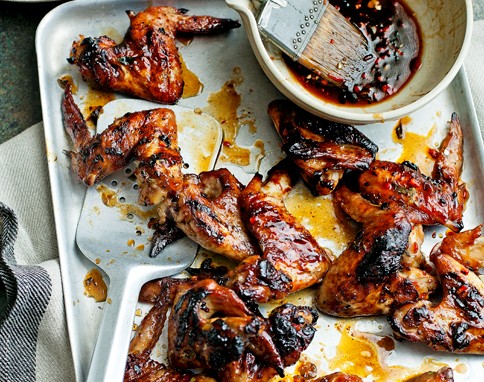 Ginger & honey chicken wings