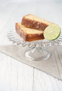Ginger & lime drizzle cake