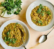 Ginger & lime pickle dhal