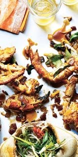 Ginger & spring onion crab