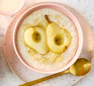 Ginger & vanilla pear [porridge]