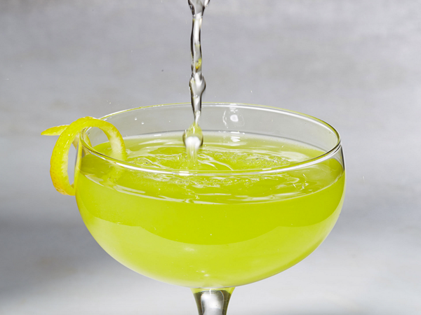 Ginger-absinthe mimosa