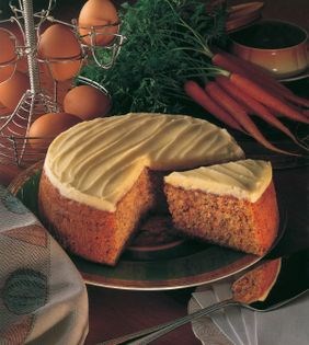 Ginger and carrot cake