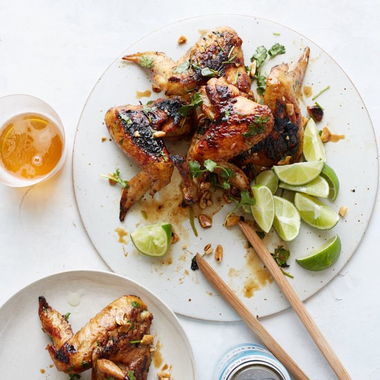 Ginger-and-honey chicken wings