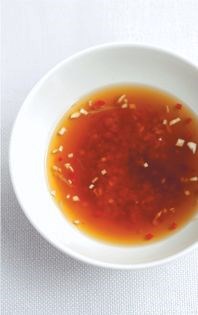Ginger and lime dipping sauce