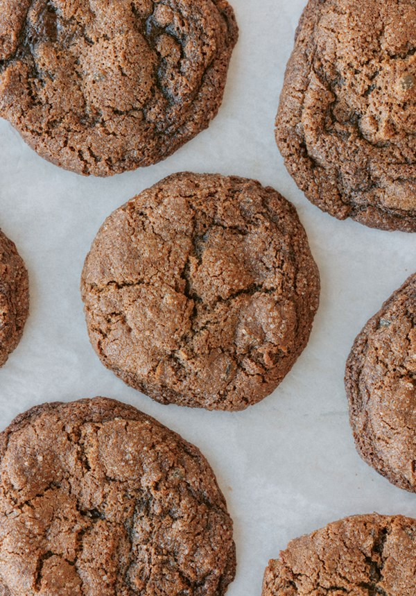 Ginger and treacle cookies