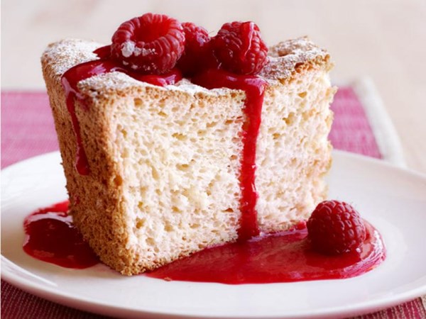 Ginger angel food cake 