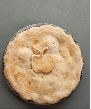 Ginger apple jam pie