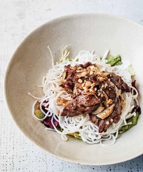 Ginger beef vermicelli
