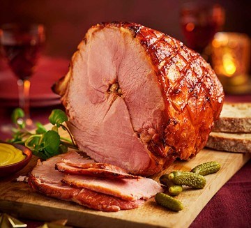 Ginger beer & tamarind ham