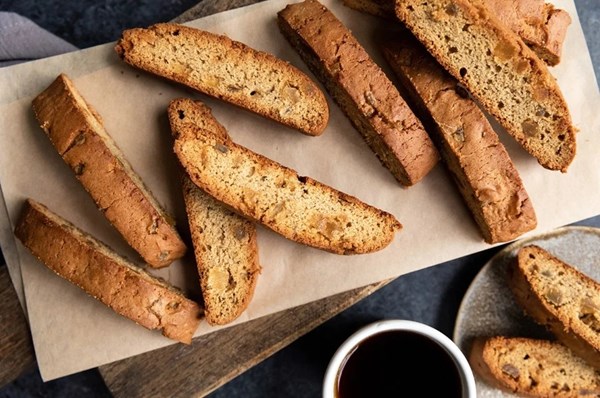 Ginger biscotti