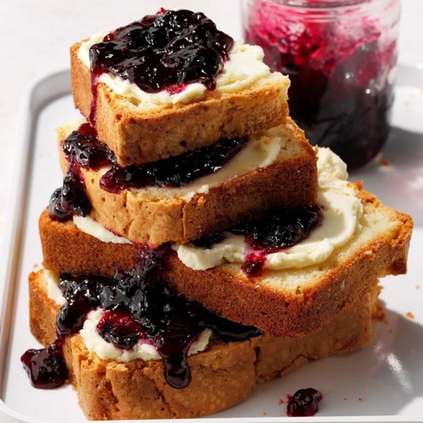 Ginger blueberry jam