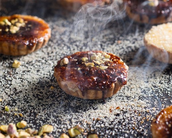 Ginger brûlée tarts [Bourke Street Bakery]