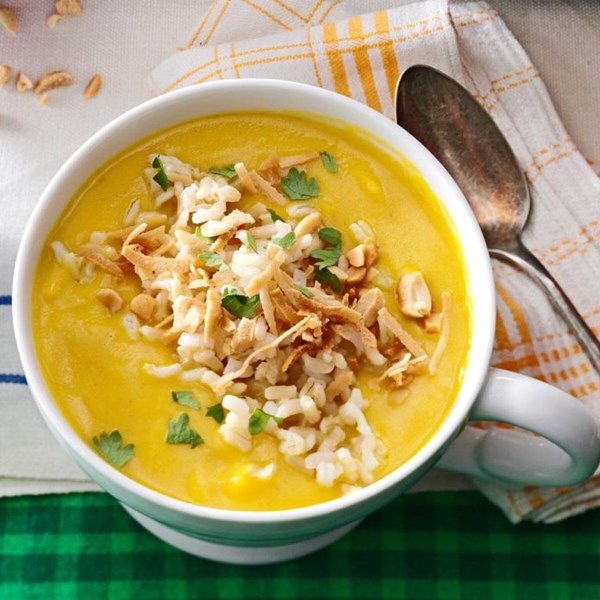 Ginger butternut squash bisque
