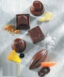 Ginger caramel chocolates