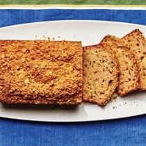 Ginger-cardamom zucchini bread